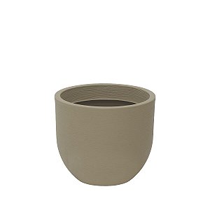 Vaso Tramontina Laos 28 Cm Em Polietileno Bege 92766110