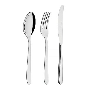 Faqueiro Aco Inox 101Pcs Cannes 66979415