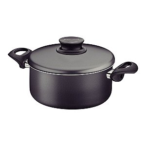 Panela Caçarola Preta 28Cm Paris 8,3L Tramontina 20520628