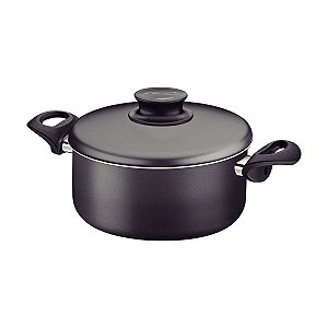 Panela Caçarola Preta 24Cm Paris Lar 5L Tramontina 20520624