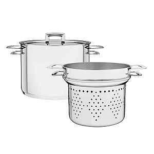 Panela Cozi Pasta Brava Inox Fundo Triplo 24cm 65400400