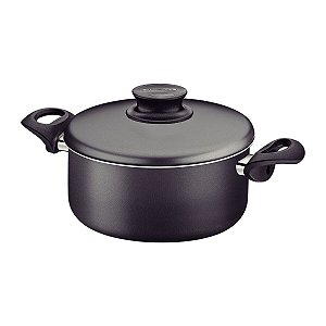 Panela Caçarola Preta 26Cm Paris 6,7L Tramontina 20520626