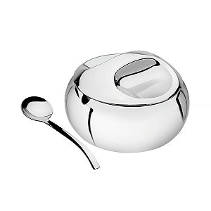 Pote Inox Farinha Farinheira Lar 680Ml Tramontina 64400520