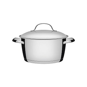 Panela Caçarola Funda Inox Allegra 24Cm 5,7L Tramon 62654240