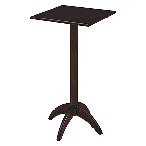 Mesa Madeira Alta Quadrada Tabaco 50Cm Tramontina 14009450
