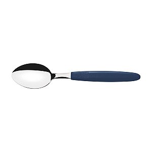 Colher De Mesa Ipanema Inox Azul 23363410