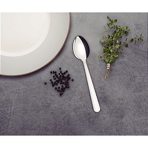 Colher Para Sobremesa Malibu Em Aço Inox Tramontin 23736000