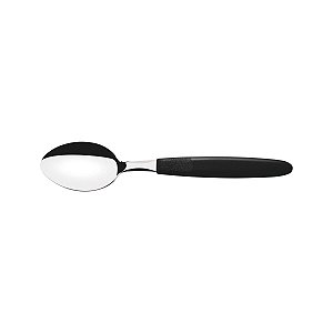 Colher Sobremesa Inox Ipanema Preto Tramontina 23366400