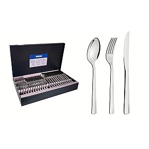 Faqueiro Com 72 Peças Oslo Em Aço Inox Tramontina 66985154