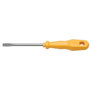 Chave De Fenda Ponta Chata 1/4X4, Amarelo Tramontin 41500030