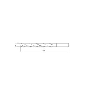 Broca Para Aço 11/64X80Mm Tramontina 43146110