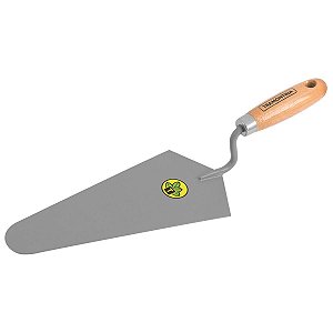 Colher De Pedreiro 10", Cabo De Madeira Com Furo 77350105