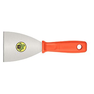 Espátula Metálica Rígida 8 Cm, Cabo Plástico Tramo 77395085