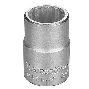 Soquete Estriado 3/4 21Mm Tramontina 44853121