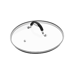 Tampa Mônaco Indução Vidro Alça Em Silicone 28Cm 20849028