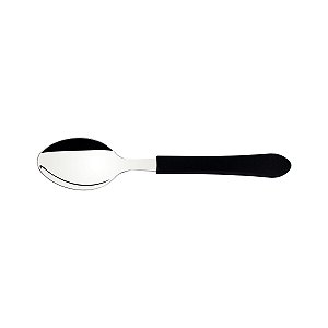 Colher Para Sobremesa Leme Com Lâmina Inox Preto 23186400