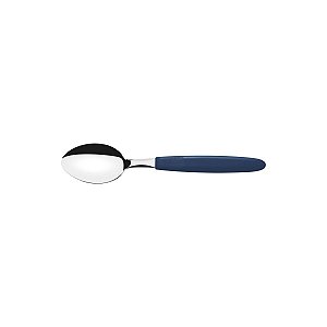 Colher Para Chá Ipanema Com Lâmina Inox Azul 23367410