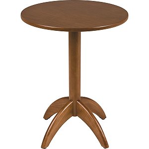 Mesa Madeira Redonda 60Cm Amêndoa Piazza Tramontina 14005160