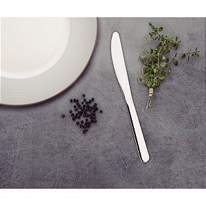 Faca De Mesa Malibu Em Inox 4" Tramontina 23731004