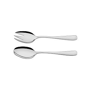 Talheres Continental Para Salada 2 Peças Inox Tramo 63965120
