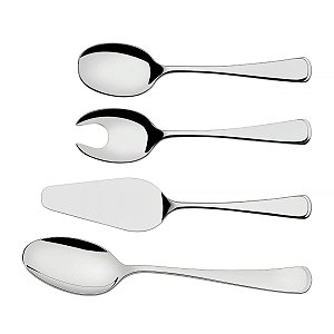 Jogo Utensilios Aco Inox 4Pcs Monaco 66917160