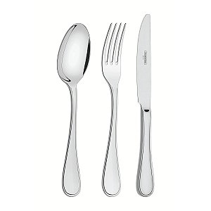 Faqueiro 101 Peças Modelo Firenze Aço Inox Tramont 66925415