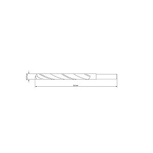 Broca Para Aço 1/8X71Mm Tramontina 43146107
