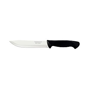 Faca Cozinha Usual Inox Preto 6" 23043106