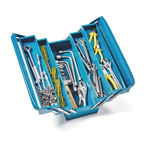 Caixa Sanfonada Ferramentas 5 Gavetas 60 Peças 43800945