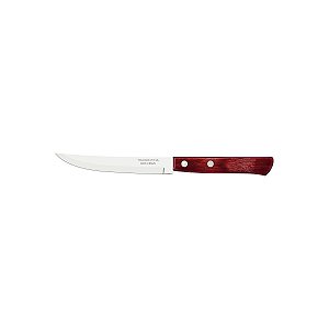 Faca Churrasco Com Fio Liso 5" Polywood Tramontina 21137475