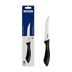 Faca Chumbor/Frut Inox 5 Affilata Preto Tramontina 23651105