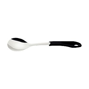 Colher Servir Inox Fluence Preto Tramontina 25264100