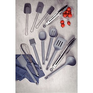 Espatula Silicone Cinza Moldê Tramontina 25815160
