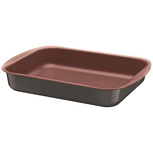 Assadeira Funda 34Cm Vermont Grafite Tramont 27806003