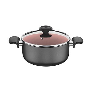 Cacarola Aluminio 22Cm Vermont Grafite Tramontina 27806021