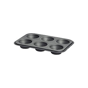 Forma Muffins Aluminio Power Up Cinza Tramontina 27813050