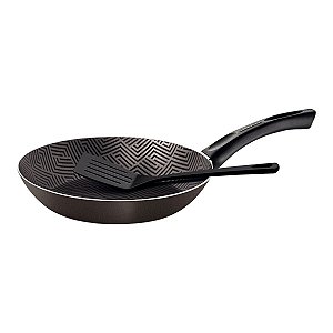 Frigideira Alum 26Cm Espátula Paris Chumbo Tramonin 28500626