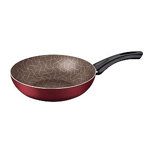 Frigideira Funda Alum 24Cm Paris Vermelho Tramontin 28509724