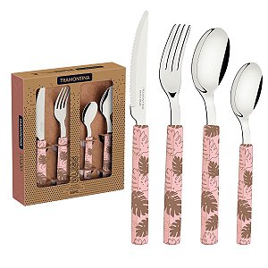 Faqueiro Inox 16Pc Bliss Ros Tramontina 29899129