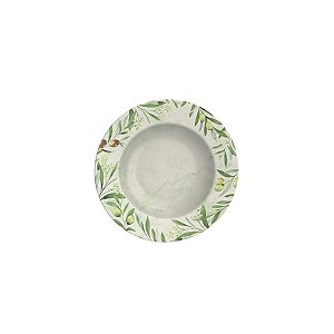 Prato Fundo 23Cm Oliva Porcelana Tramontina 96580002