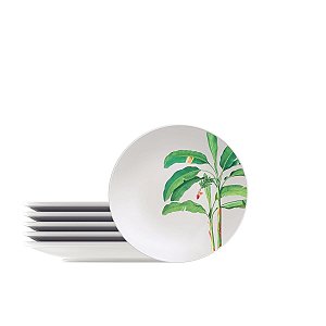 Kit Prato Sobremesa 19Cm 6Pcs Graziela Tramontina 96950014