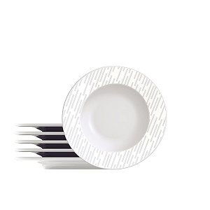 Kit Prato Sobremesa 21Cm 6Pcs Marie Tramontina 96950017