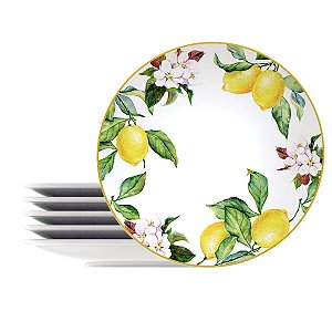 Kit Prato Raso 28Cm 6Pcs Carmen Tramontina 96950022