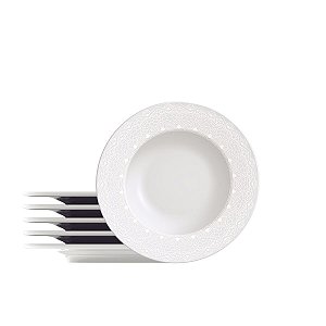 Kit Prato Sobremesa 21Cm 6Pcs Alicia Tramontina 96950026