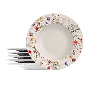 Kit Prato Raso 27Cm 6Pcs Ana Clara Tramontina 96950060