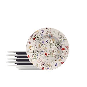 Kit Prato Sobremesa 21Cm 6Pcs Ana Clara Tramontina 96950061
