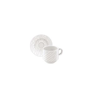 Kit Xicara Cafe 100 Ml Marie Porcelana Tramontina 96950078