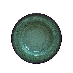 Prato Fundo 23Cm Rustico Verde Porcelana Tramontina 96980005
