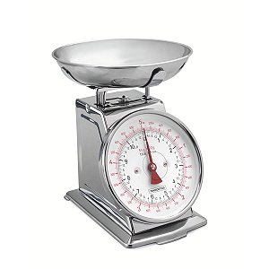 Balanca Analogica Inox/Aço P/Cozinha Adatto Tramont 61101040