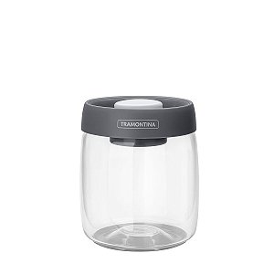 Pote Vidro Tampa Vacuo 0,8L Purezza Tramontina 61225080